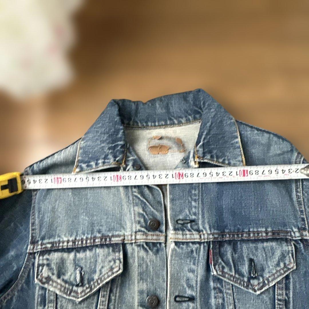 LEVI'S 71205ブルーデニムジャケット3BIGＥ