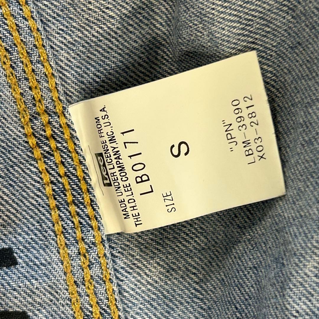 Lee × Ronharman × BEDWIN デニムジャケット　ダメージ加工