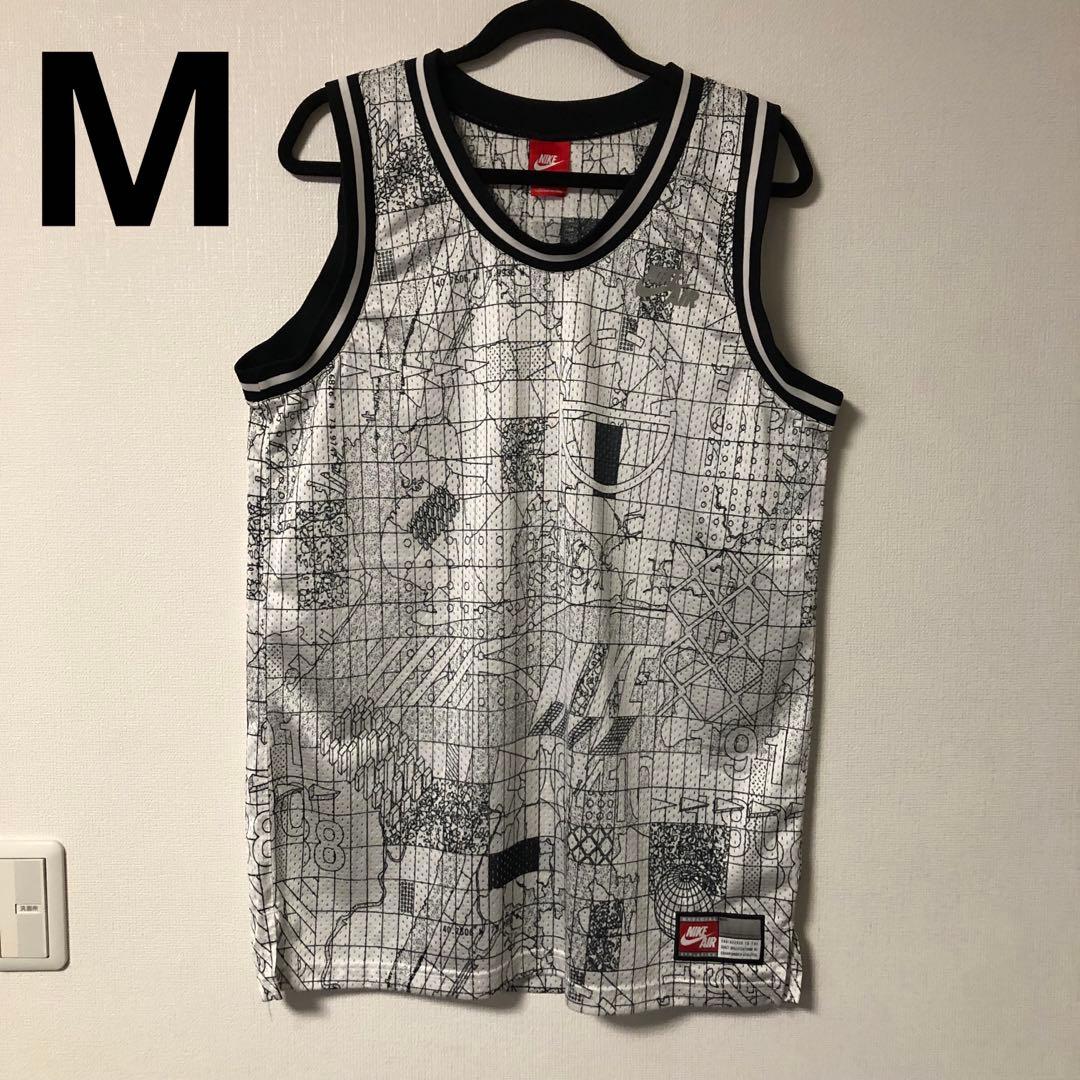NIKE AIR ASGRETRO JERSEY M ポリエステル　WHT 総柄