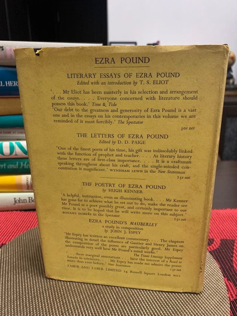 希少　The Cantos of Ezra Pound