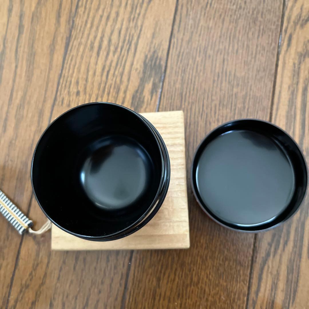 茶道具　棗　作者　宗尹　松喰鶴