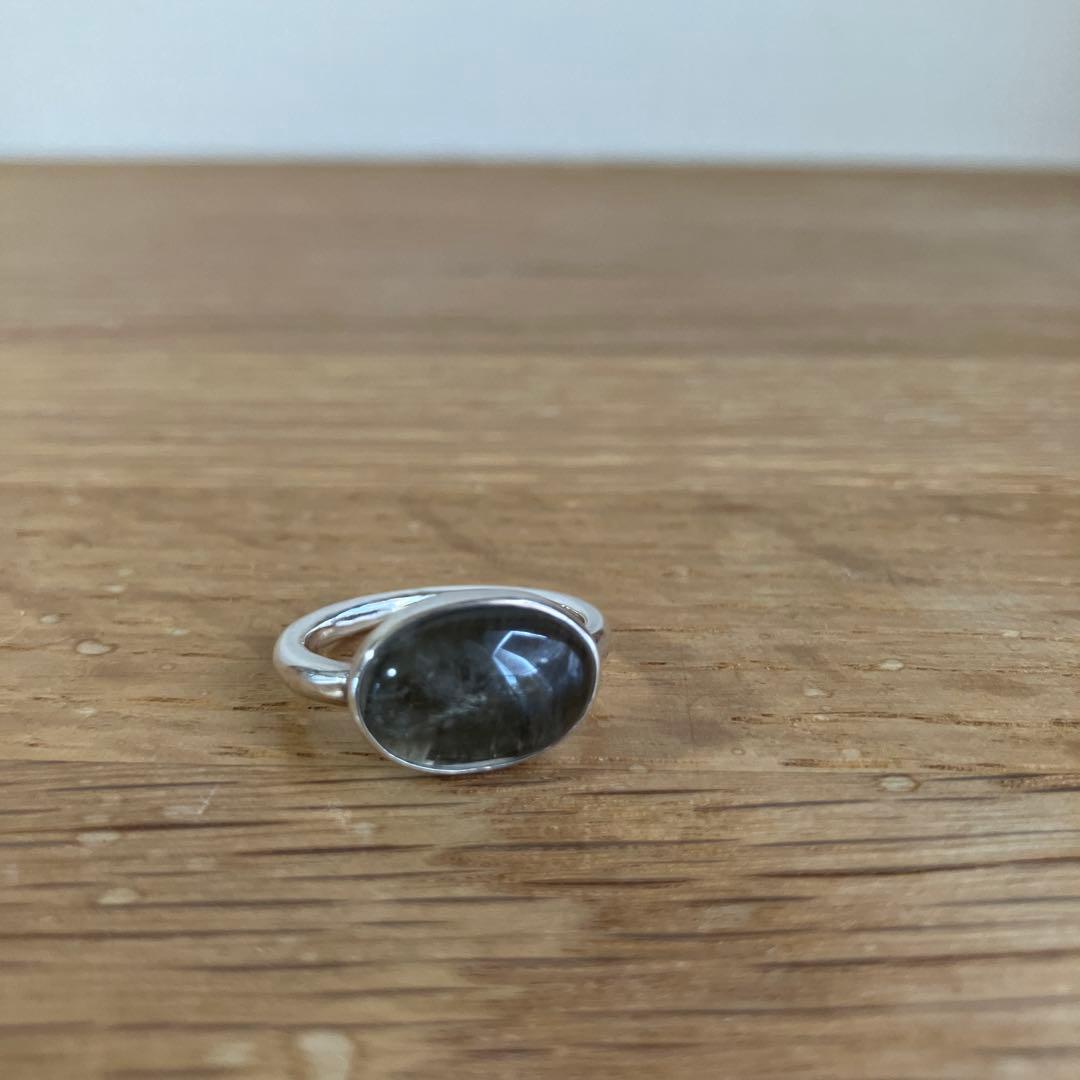 ルチルの実　　プラチナルチルクオーツ針水晶