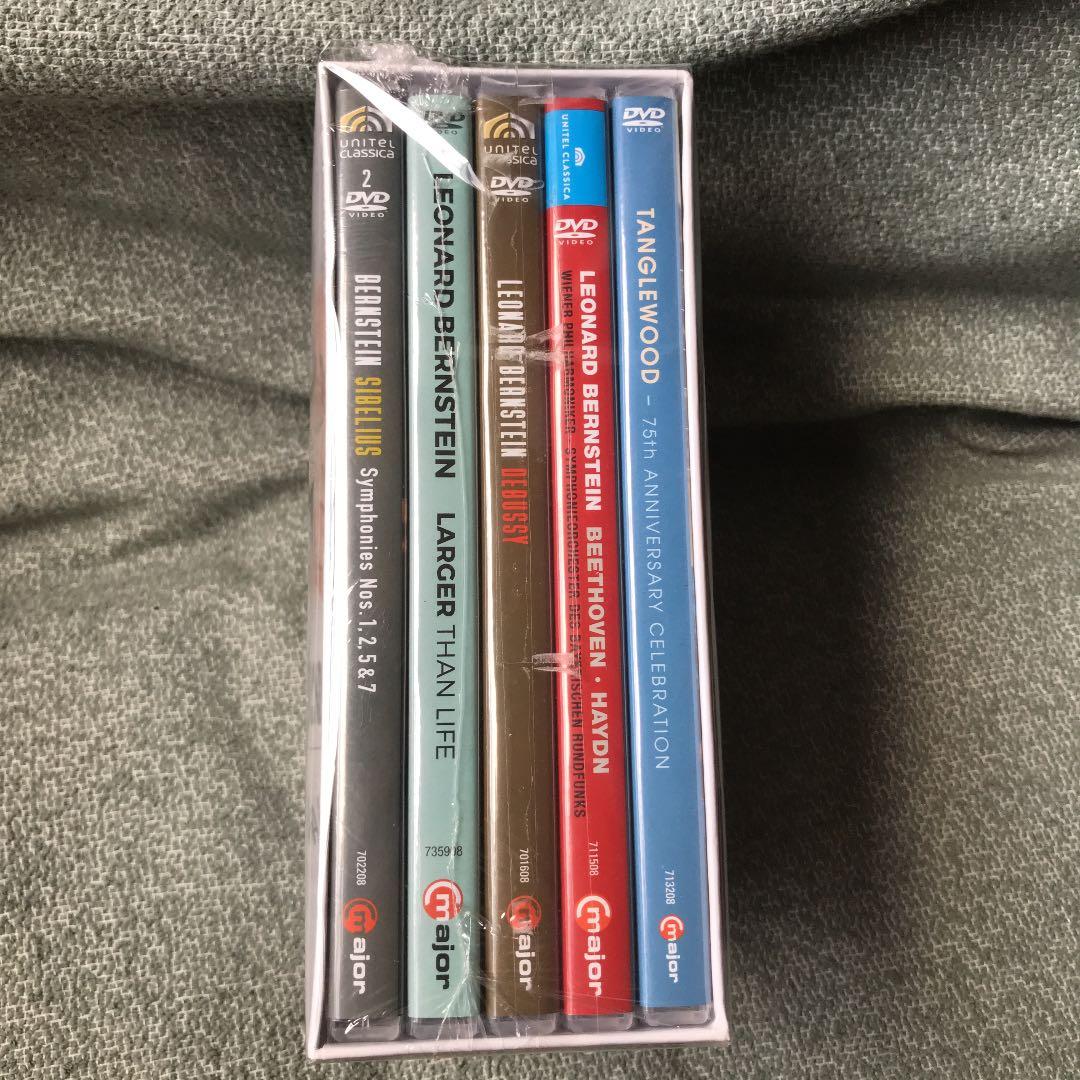 バーンスタイン生誕100周年記念DVD BOX 6DVD