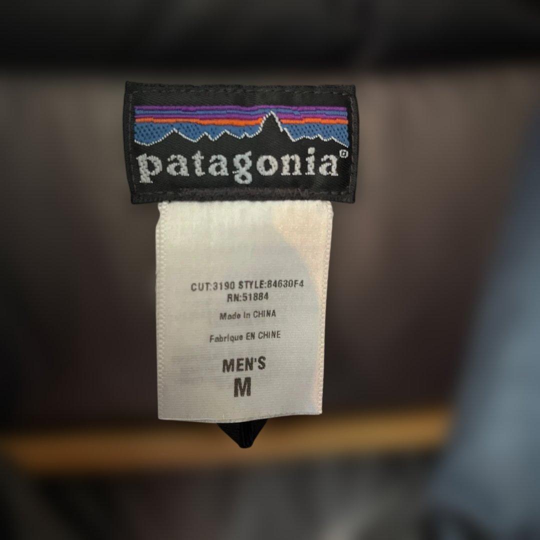 patagonia メンズ M ブラック ダウンベスト