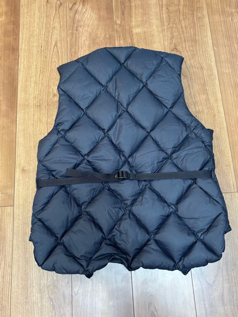 ENGINEERED GARMENTS ブラックダウンベスト M
