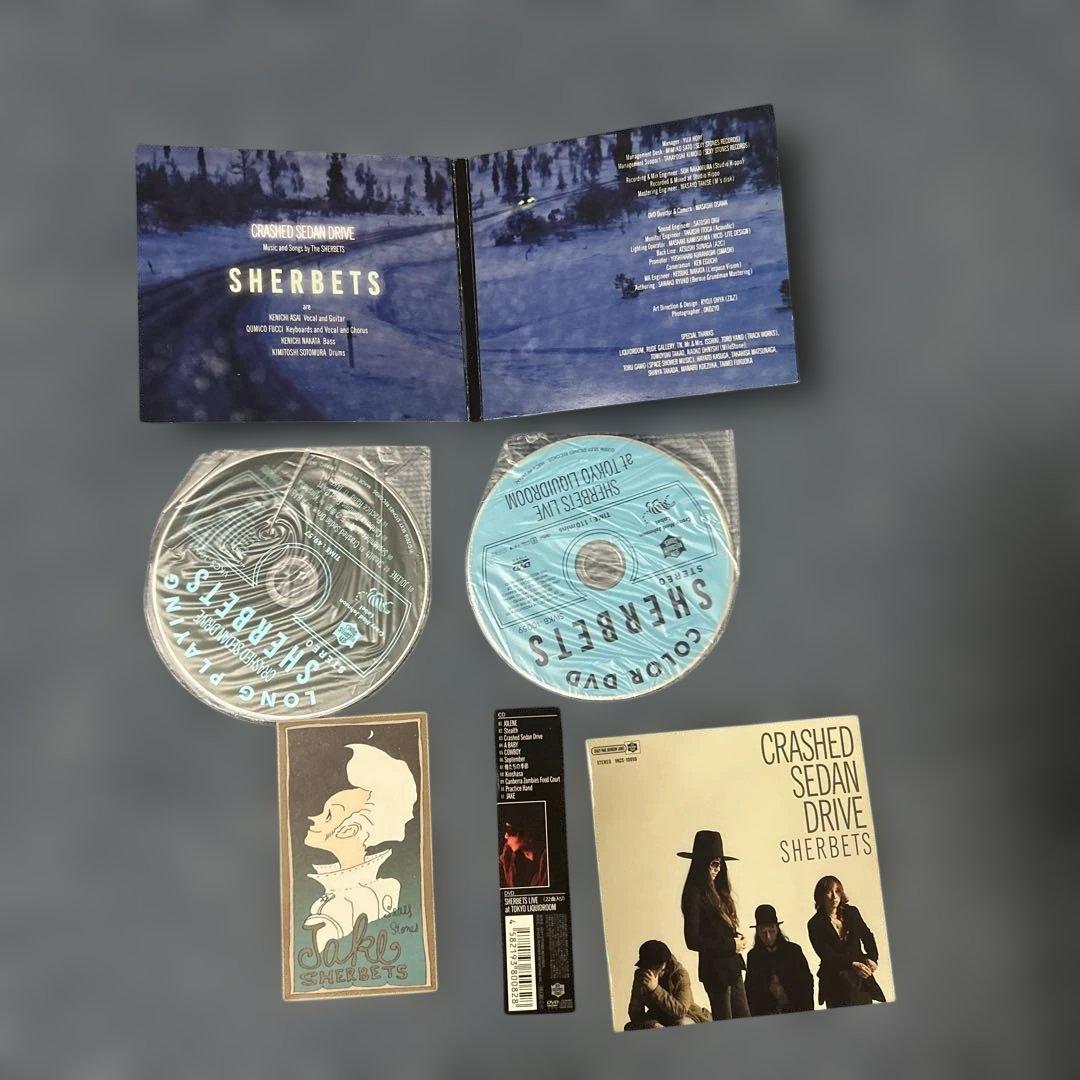 【CD＋DVD初回限定版】シャーベッツ/浅井健一×3枚セット　紙ジャケ仕様