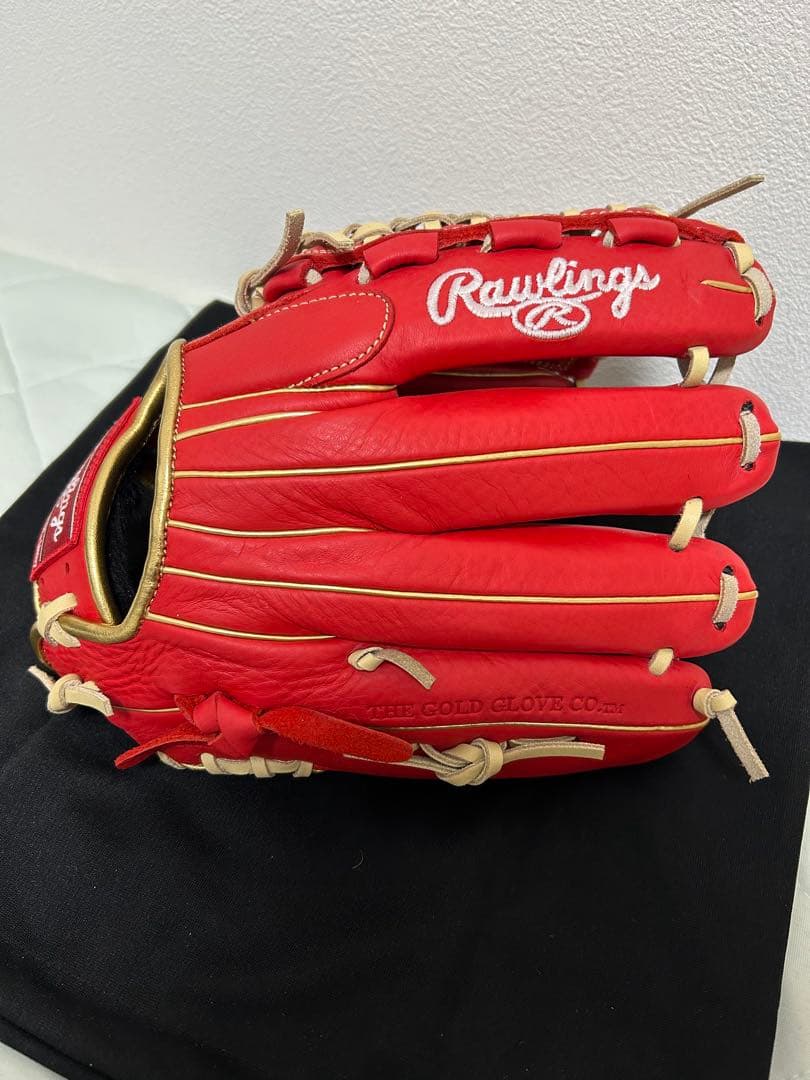 Rawlings Select Pro Lite 赤 軟式グローブ
