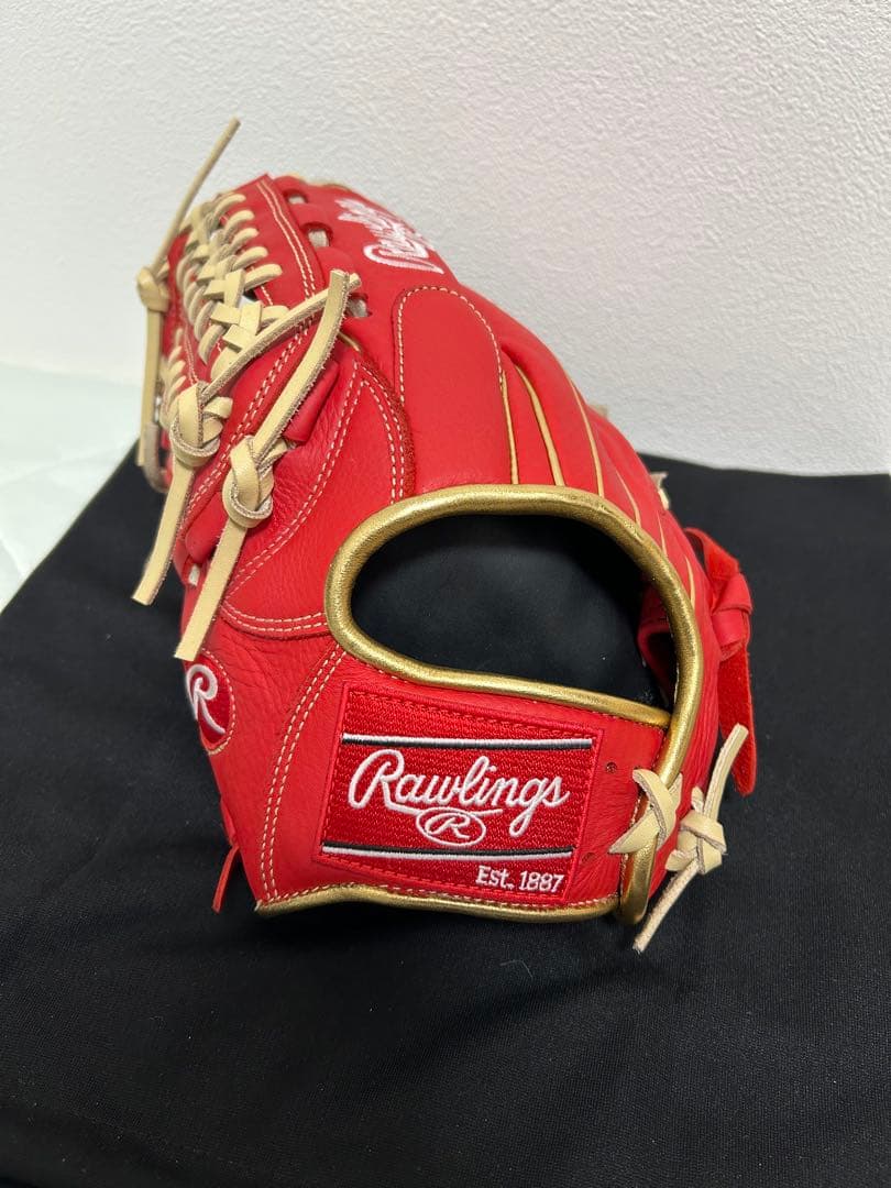 Rawlings Select Pro Lite 赤 軟式グローブ