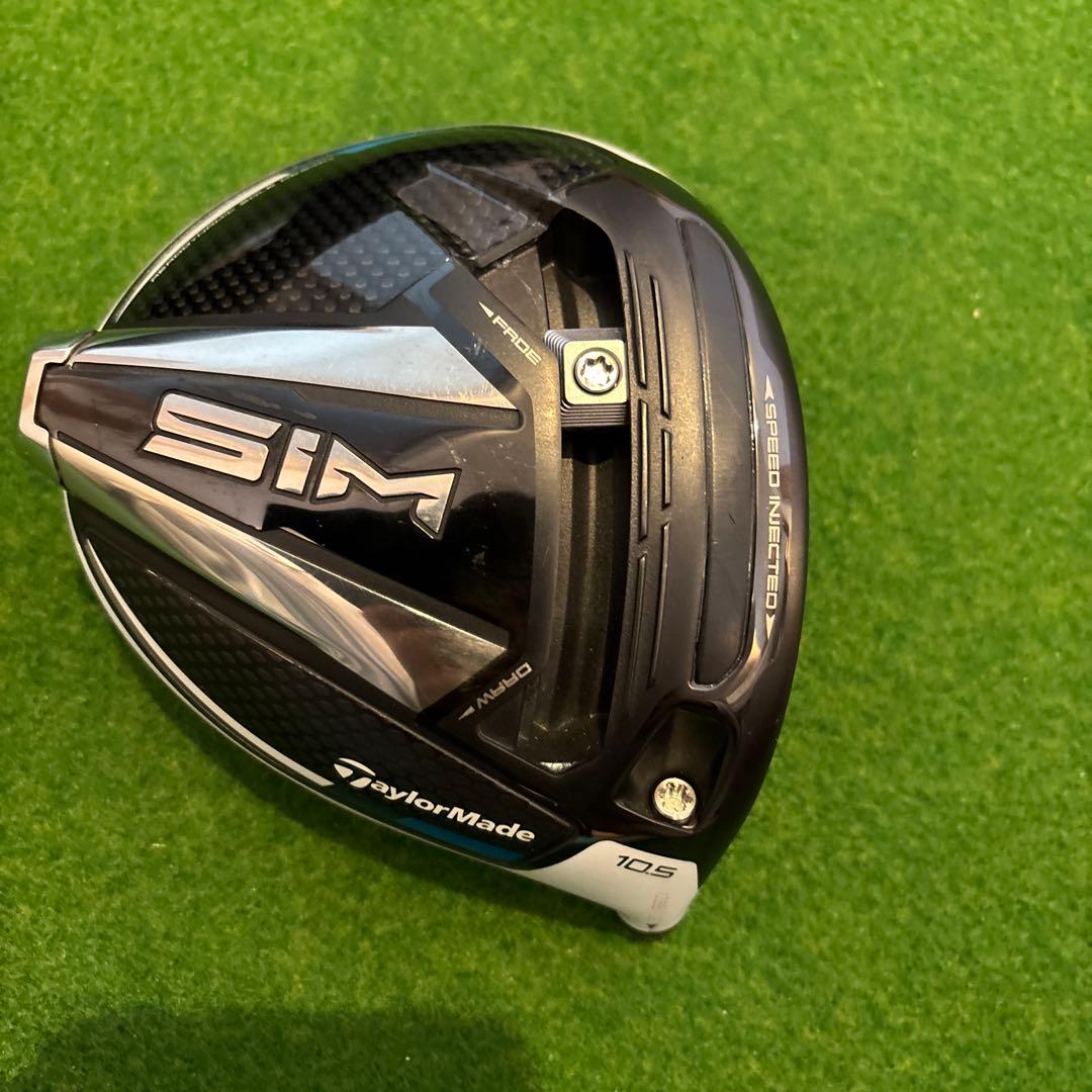 TaylorMade SIM ドライバー 10.5度 ヘッドのみ ヘッドカバー付
