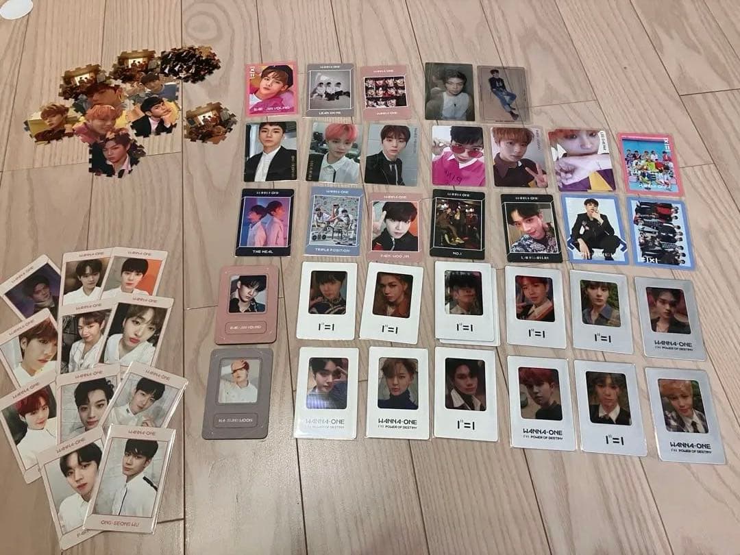 Wanna One CDアルバムセットと特典