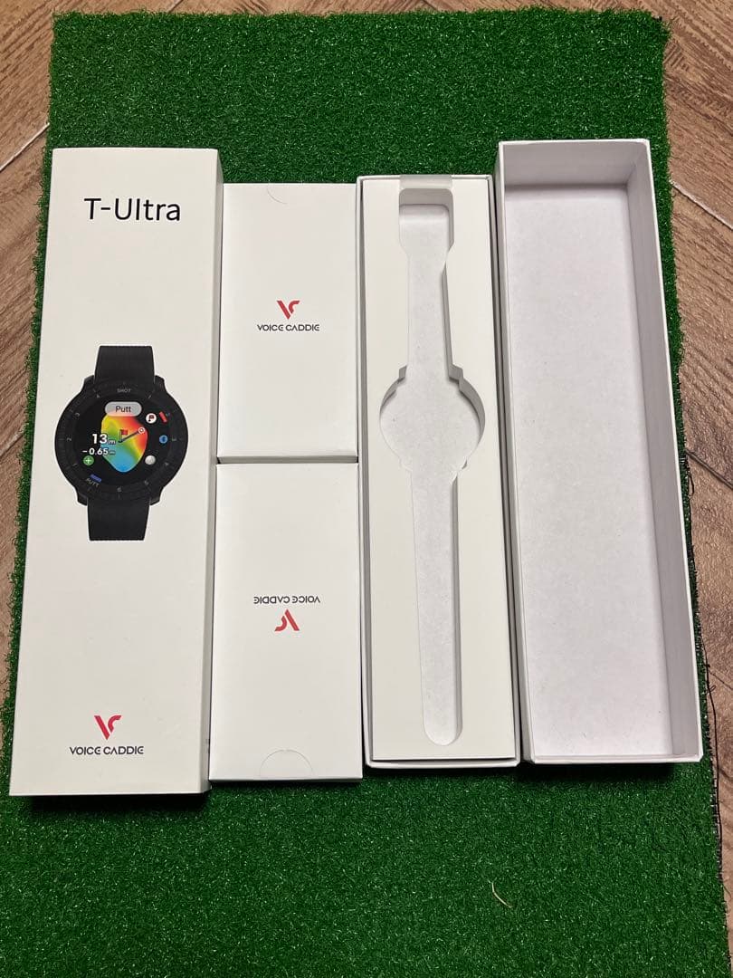 VOICE CADDIE T-Ultra ゴルフナビ 黒 箱有