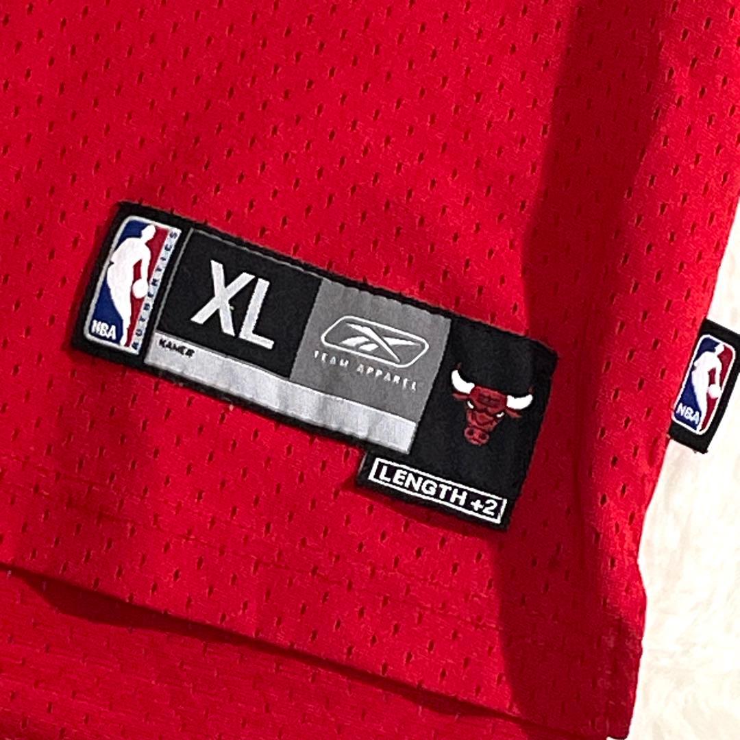 【希少】　ルオル・デン　シカゴ・ブルズ　ユニフォーム　Reebok製　赤　XL