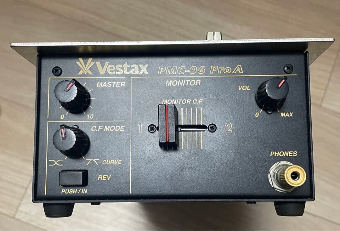 VESTAX ベスタクス　PMC-06 ProA DJミキサー　純正アダプタ付き