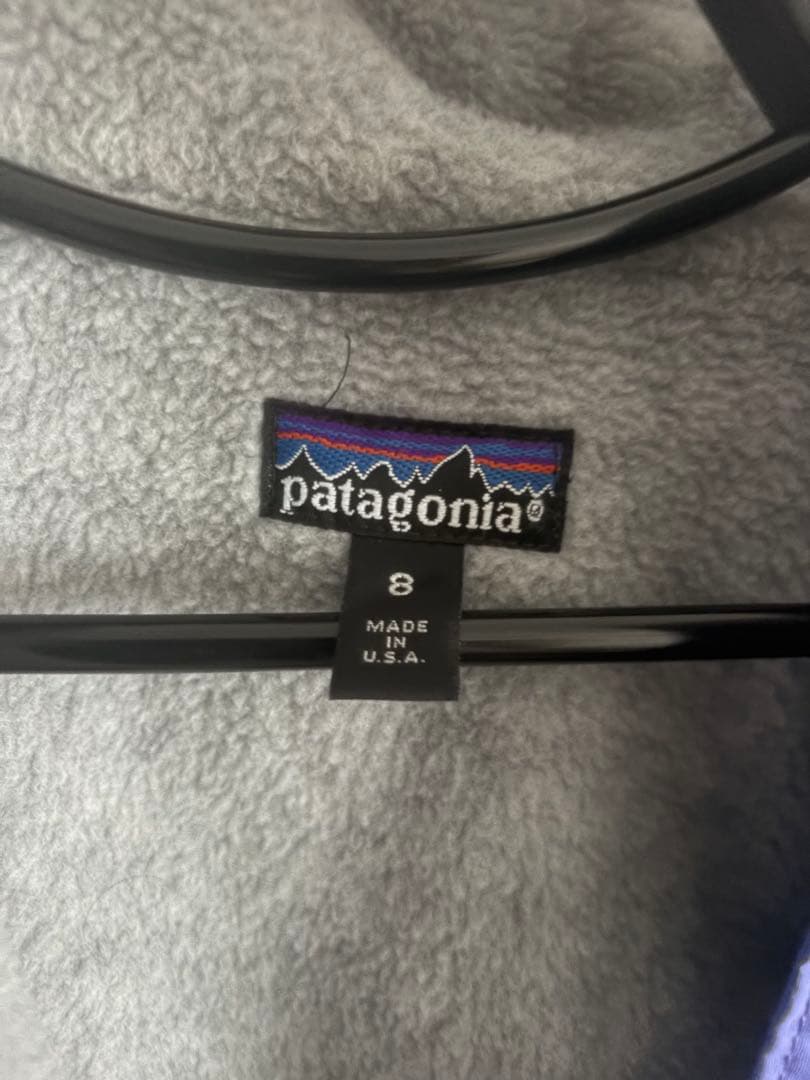 Patagonia 紫 シェルド シンチラジャケット 木村拓哉