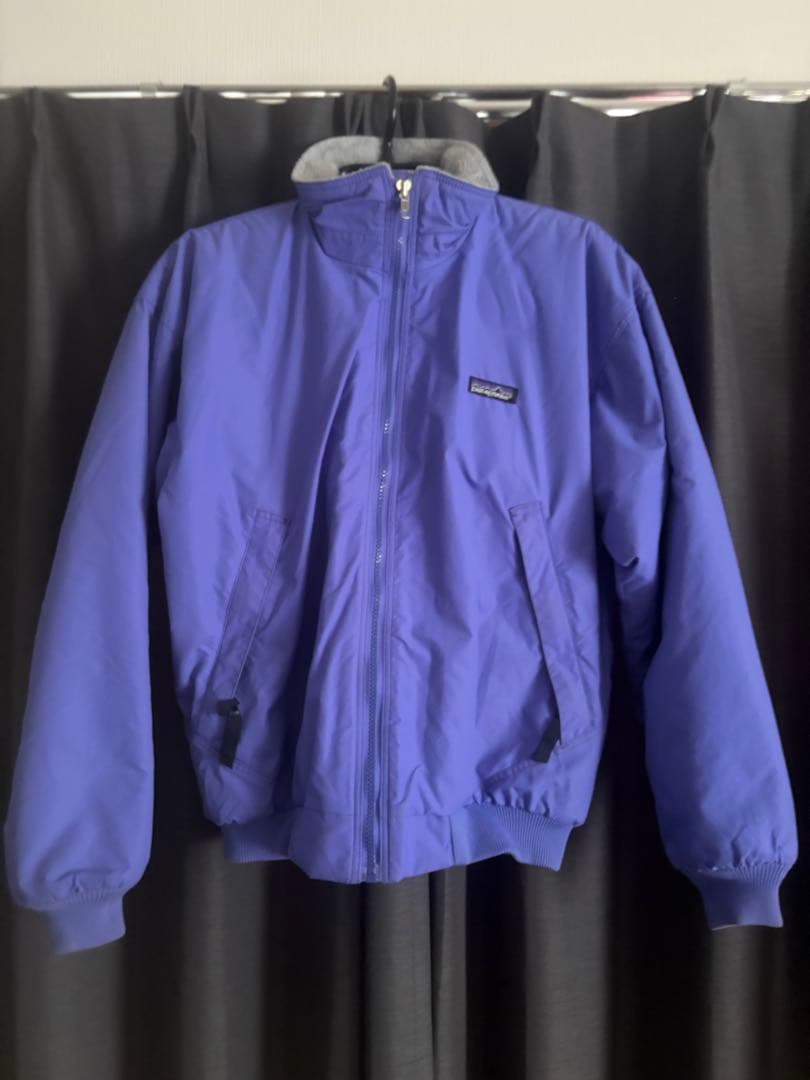 Patagonia 紫 シェルド シンチラジャケット 木村拓哉