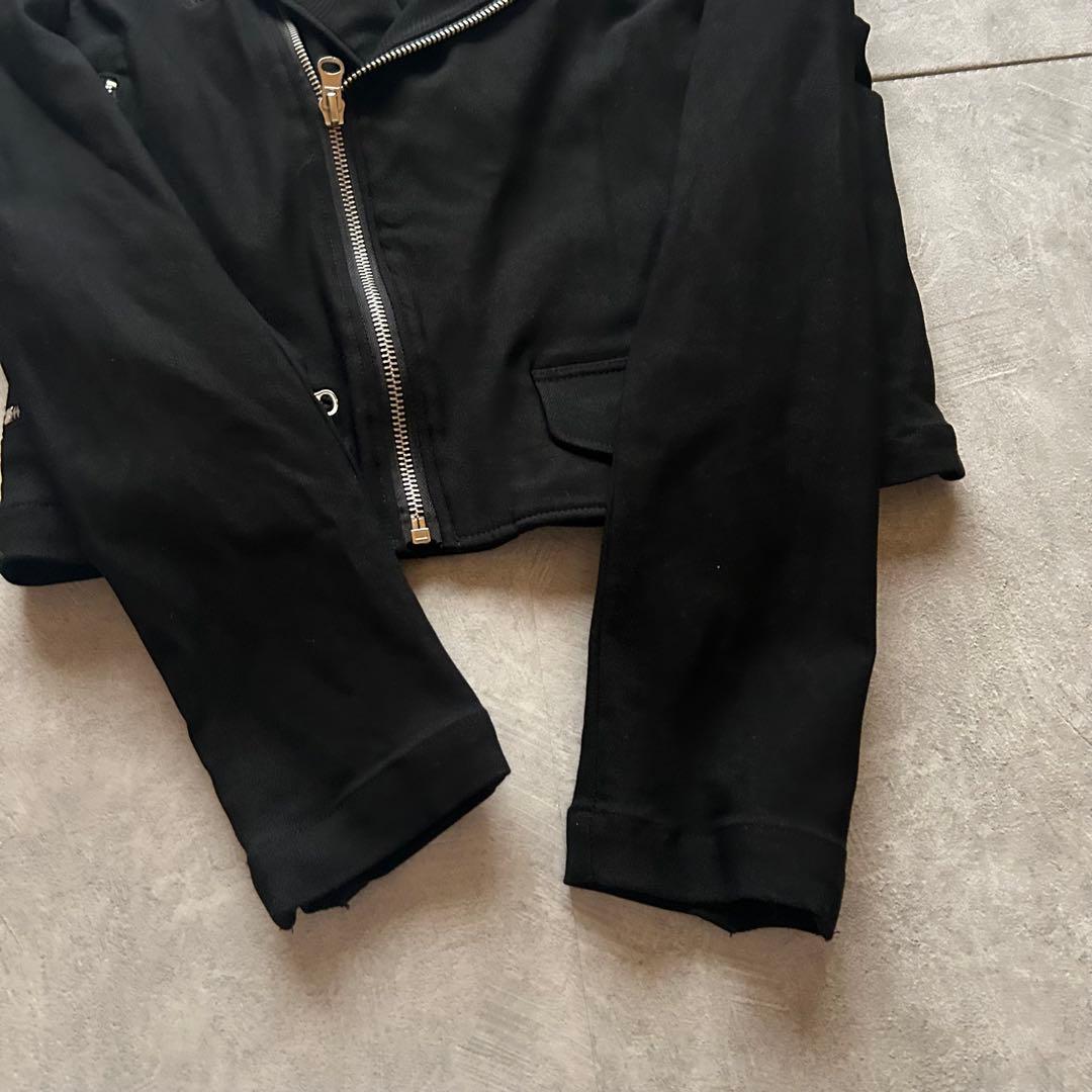ジャケット・アウター archive grunge riders jacket y2k black