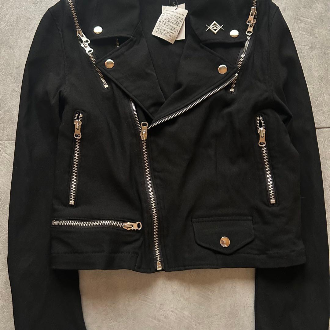 ジャケット・アウター archive grunge riders jacket y2k black