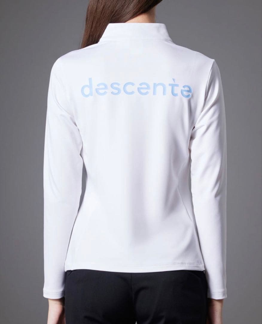 DESCENTE GOLF ハーフジップの長袖シャツ