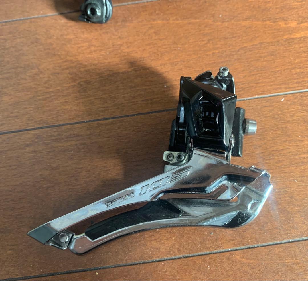 Shimano 105 r7000kコンポセット 170mm ブラック美品