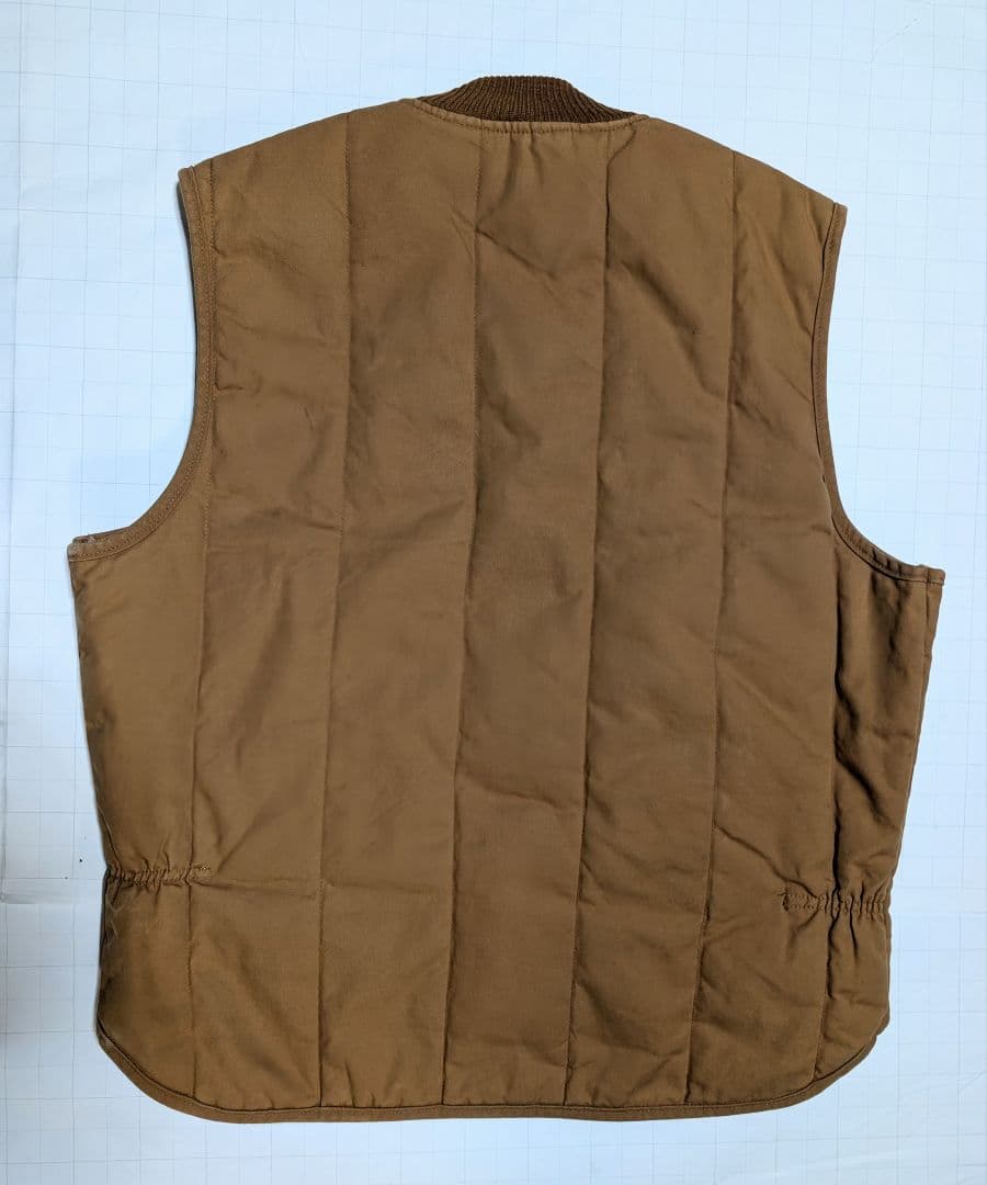 Walls ダック地ベストMADE in USA 企業物 XLサイズ