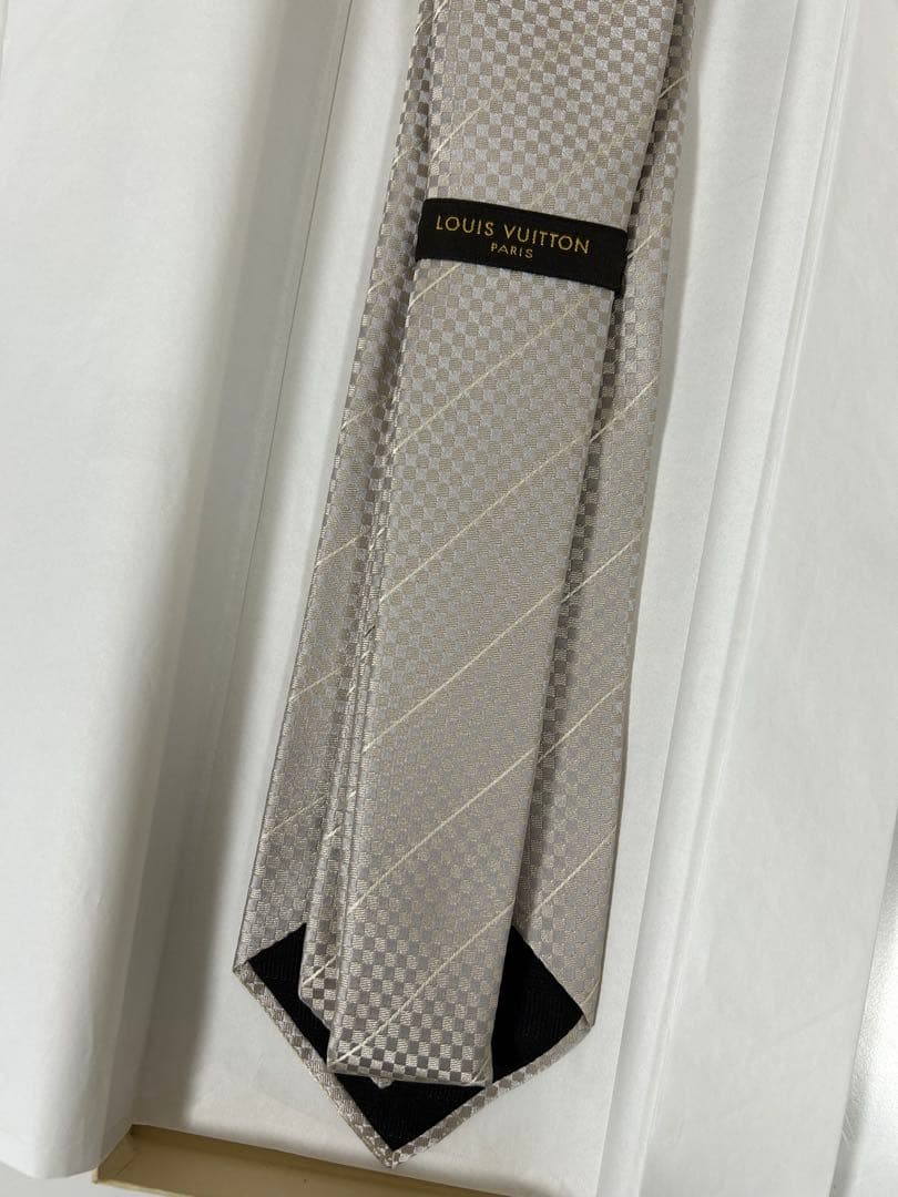 LOUIS VUITTON チェック柄 ネクタイ