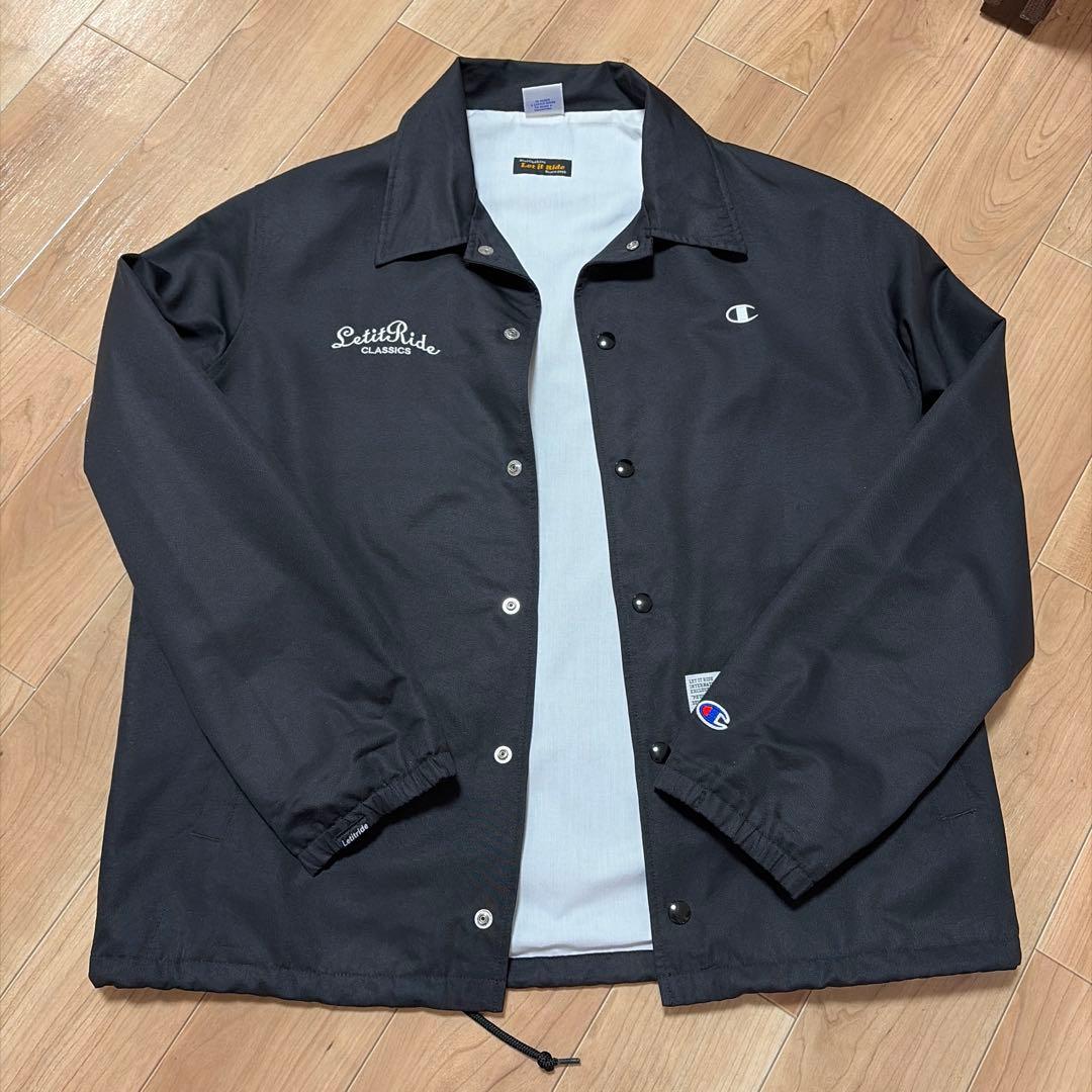ナノユニバース×champion×Let it RideコーチジャケットLサイズ