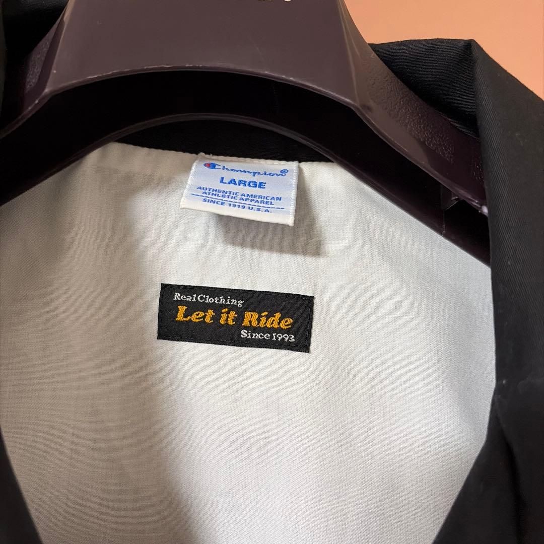 ナノユニバース×champion×Let it RideコーチジャケットLサイズ