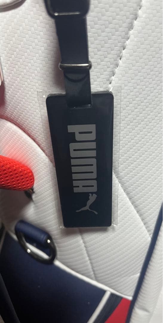 Puma ゴルフキャディバッグ ホワイト