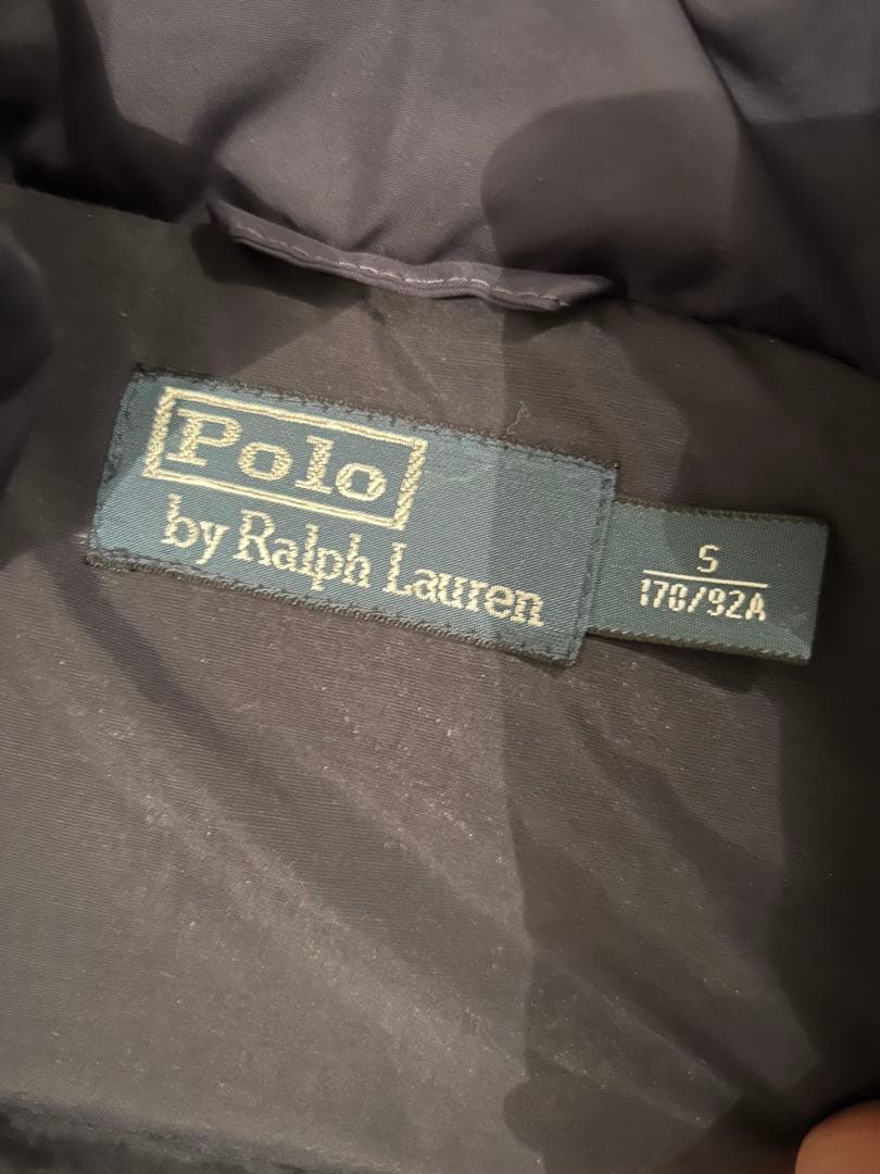 Polo by Ralph Lauren ネイビー ダウンベスト S