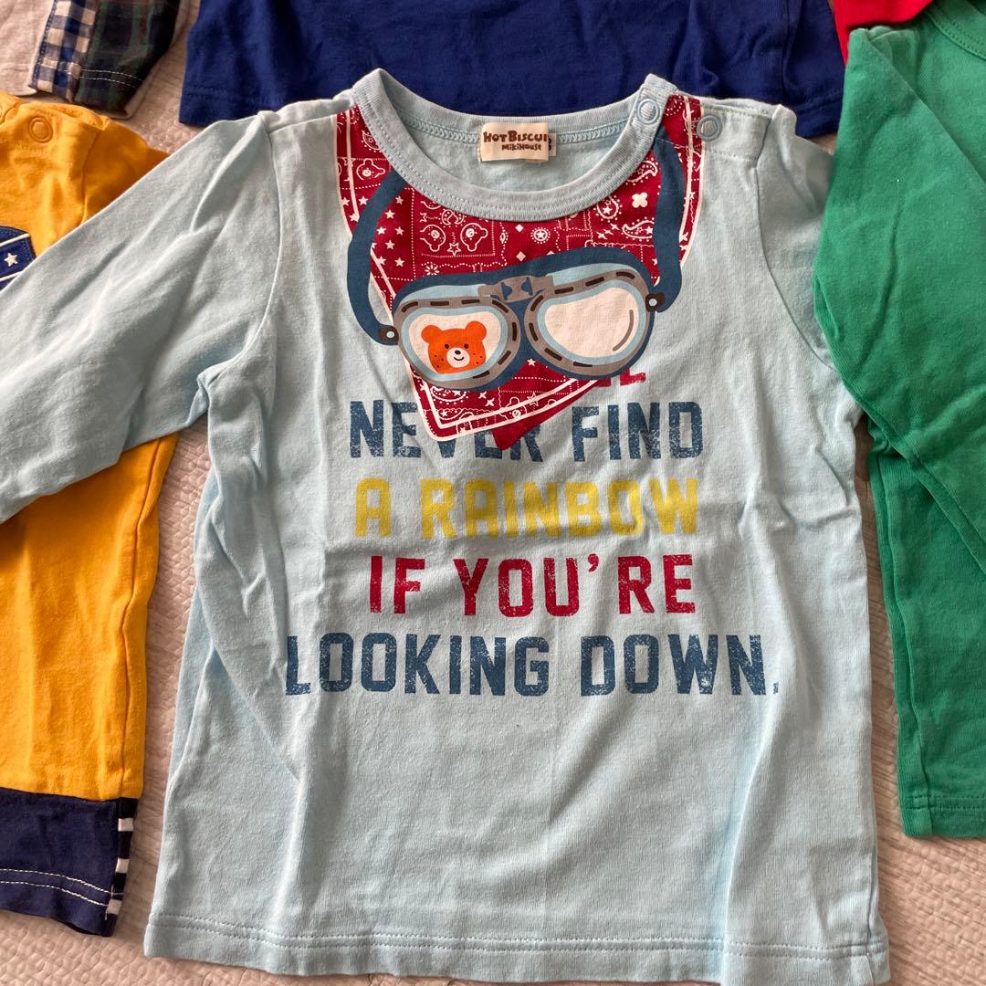 ミキハウス ホットビスケッツ9枚セット　男の子　長袖Tシャツ 90cm