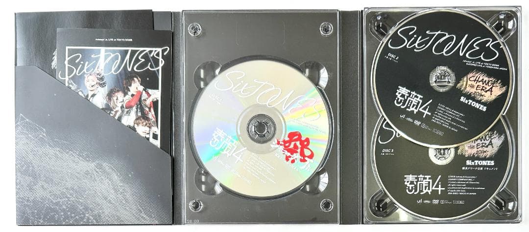 【正規品】素顔4 SixTONES盤 DVD（G586）