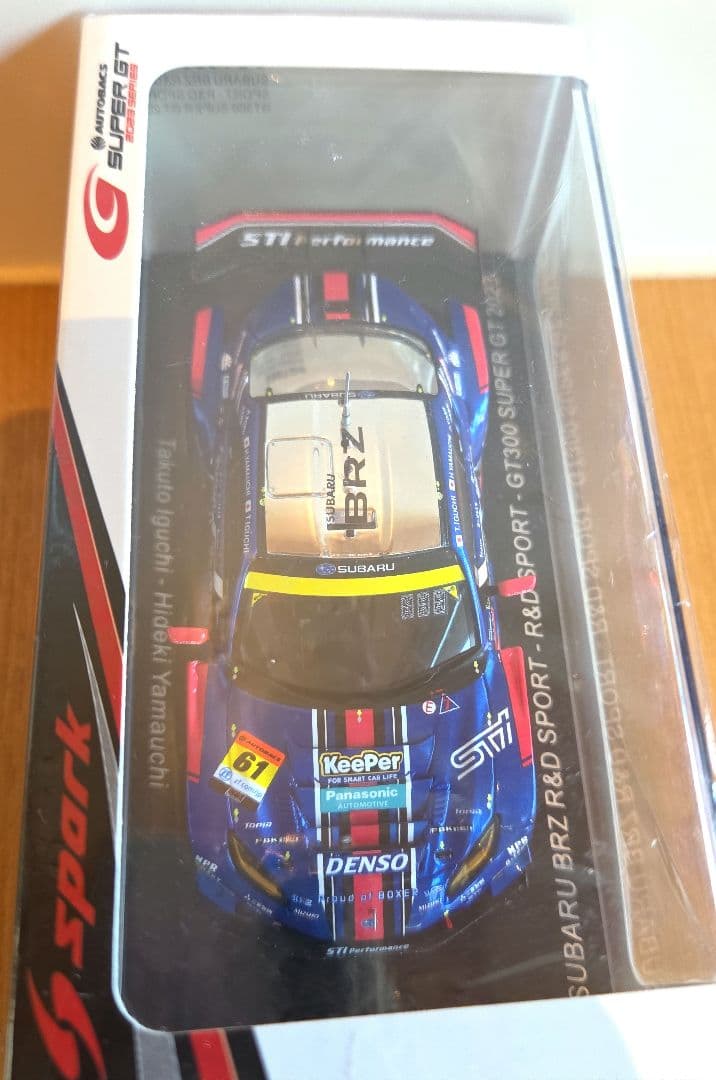 ミニカー SUBARU BRZ SUPER GT 2023 SPARK 1/43