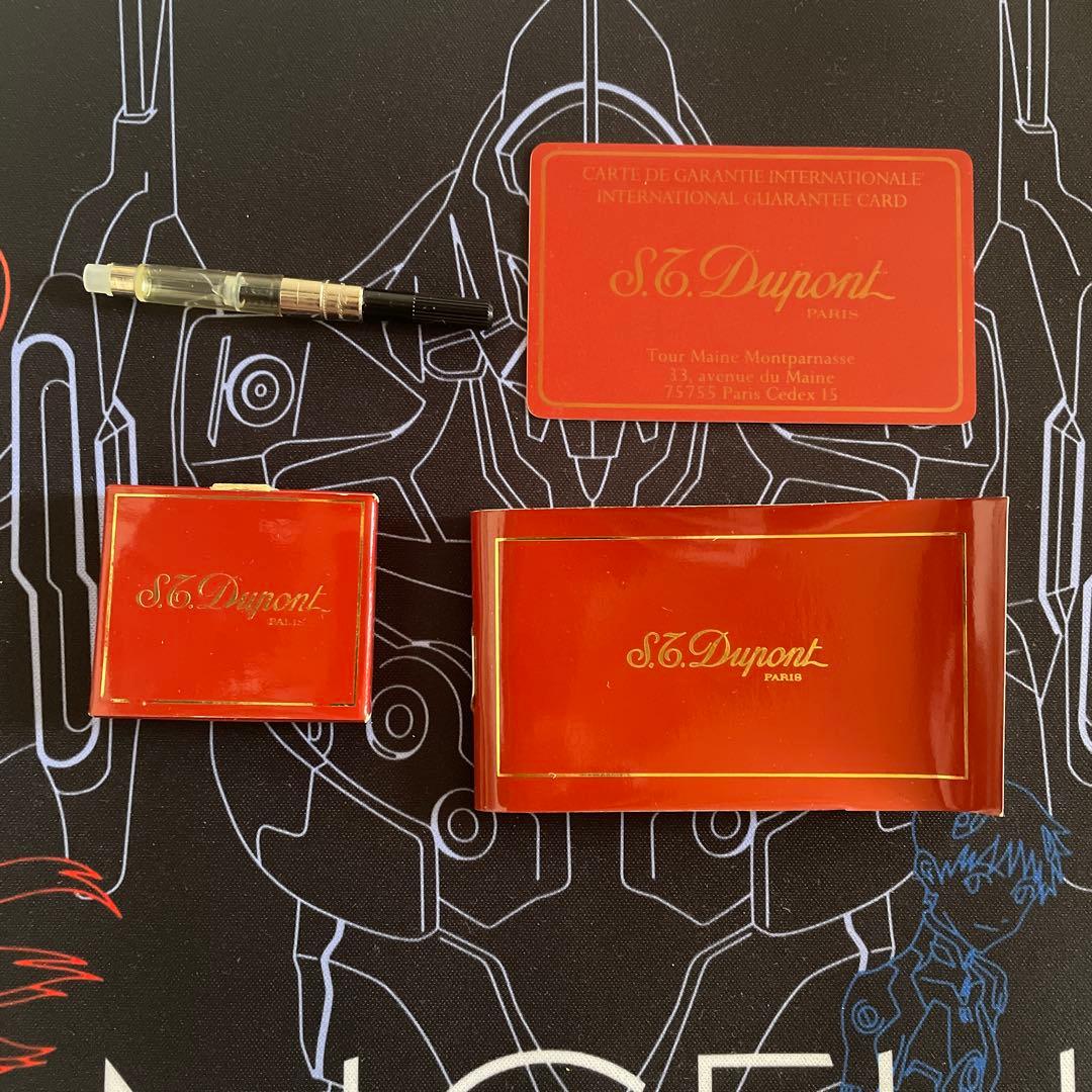 d*7様 S.T. Dupont ゴールド万年筆 専用箱付き18金