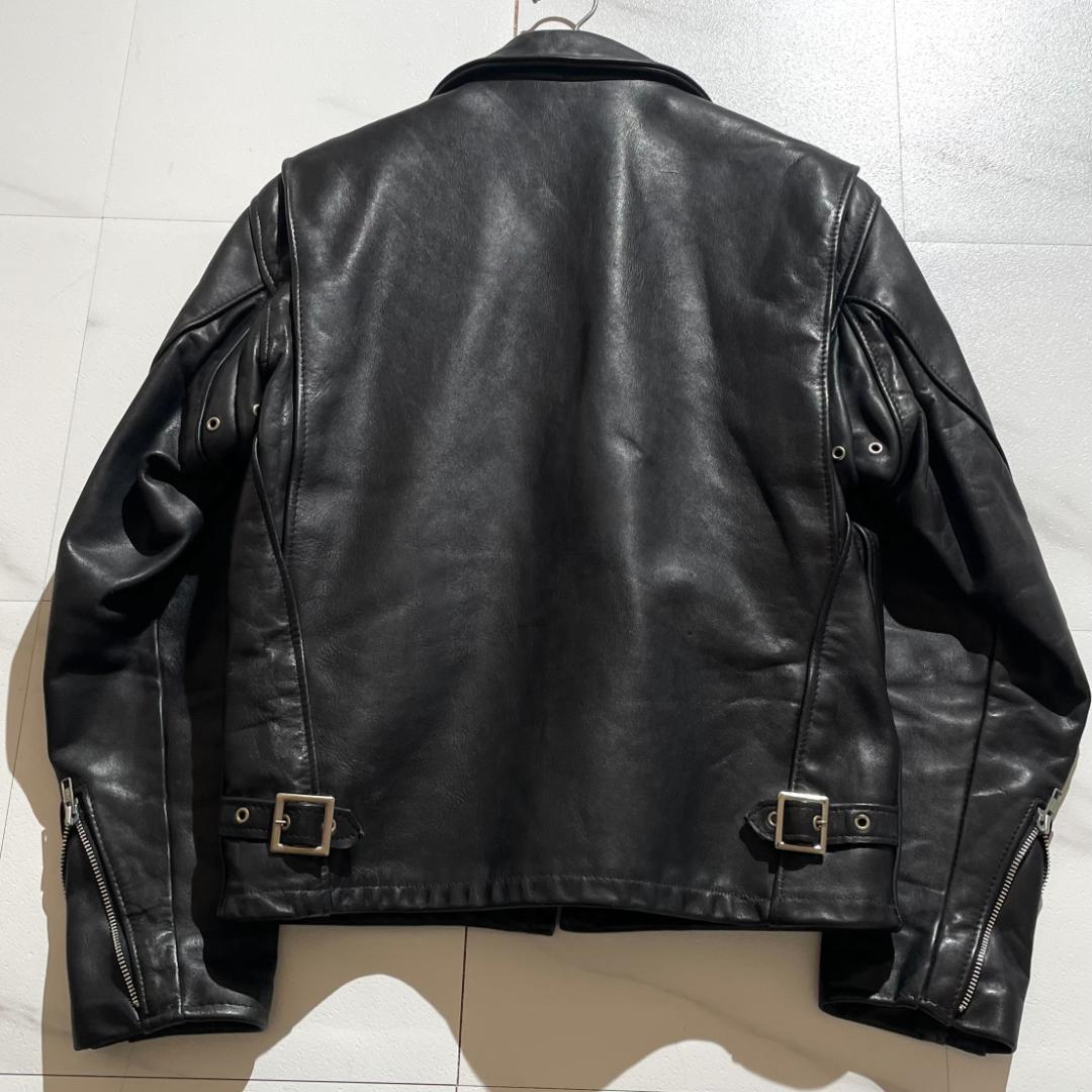 【美品/ボアライナー付き】SCHOTT ショット レザージャケット 黒 38
