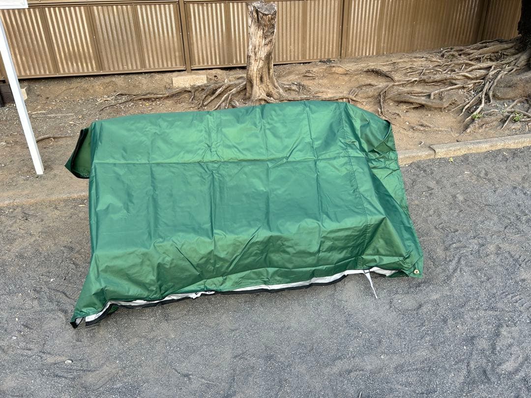 FIELDDOORタープ2.5m✖️2.5m サイドシート2枚つきUVカット耐水