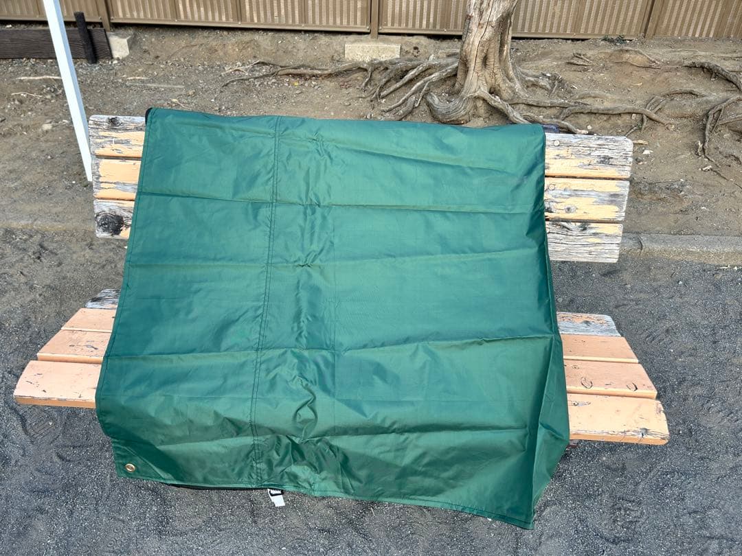 FIELDDOORタープ2.5m✖️2.5m サイドシート2枚つきUVカット耐水