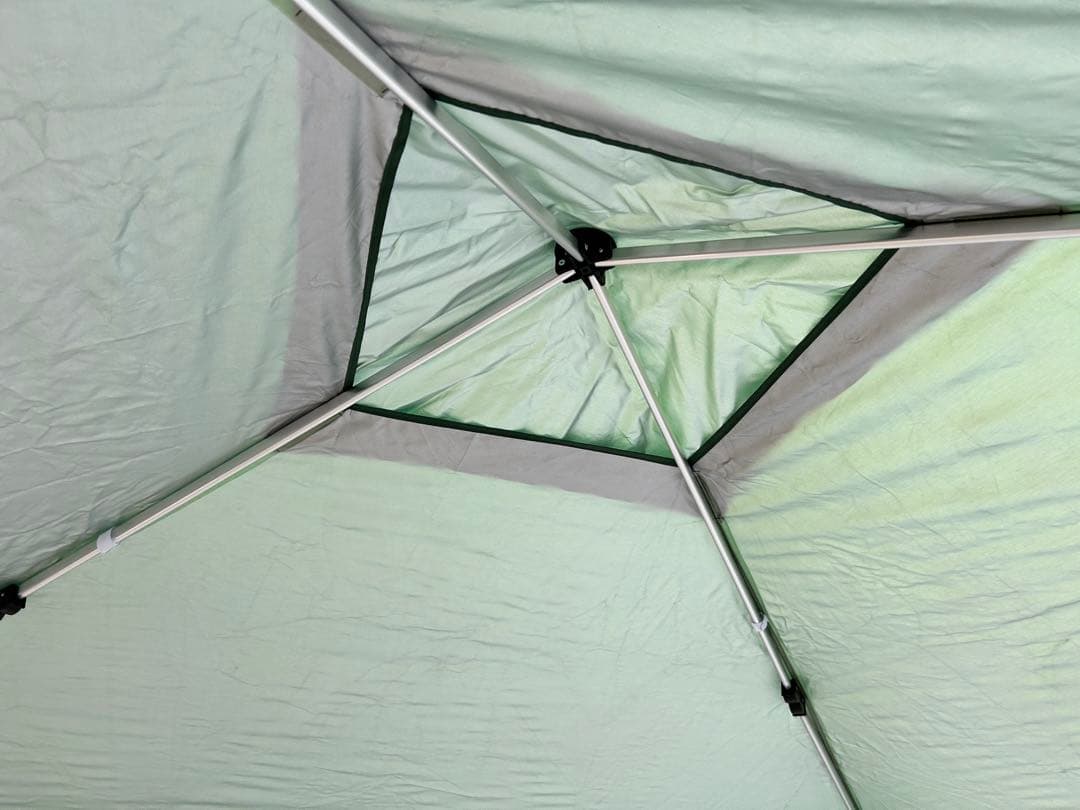 FIELDDOORタープ2.5m✖️2.5m サイドシート2枚つきUVカット耐水