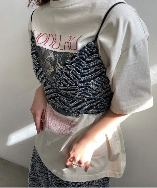 良品 Ameri TAYLOR OPAL DENIM BUSTIER
