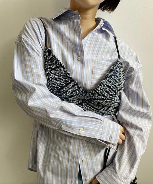 良品 Ameri TAYLOR OPAL DENIM BUSTIER