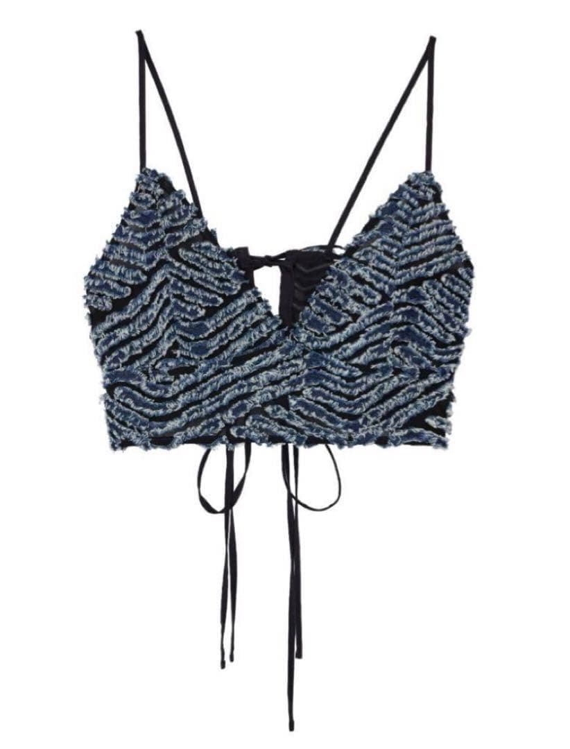 良品 Ameri TAYLOR OPAL DENIM BUSTIER