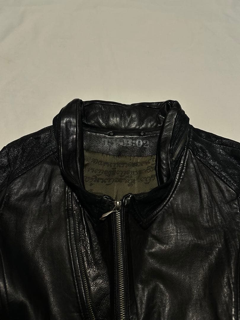 ジャケット・アウター 14th addiction coating leather jacket