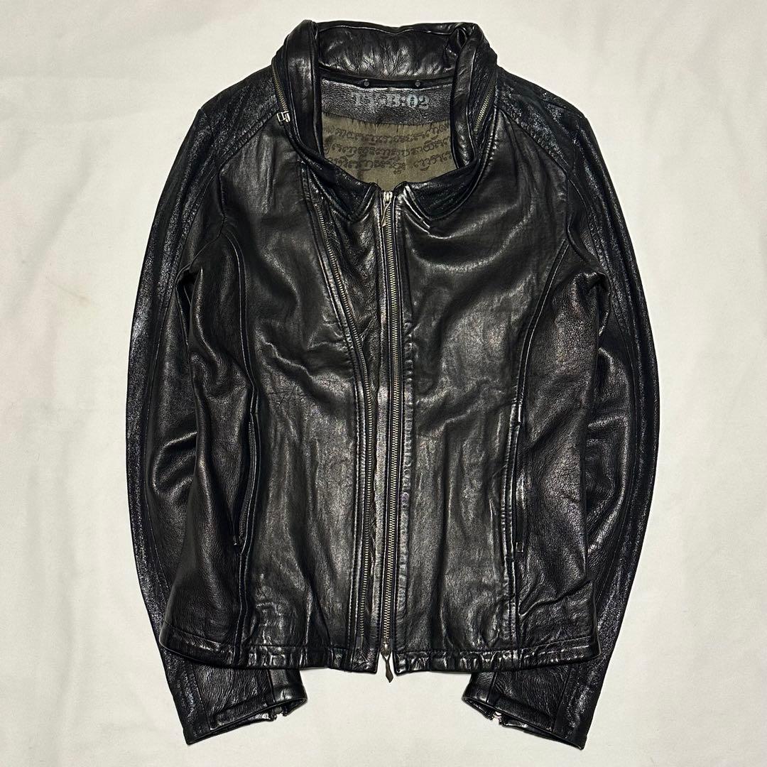 ジャケット・アウター 14th addiction coating leather jacket