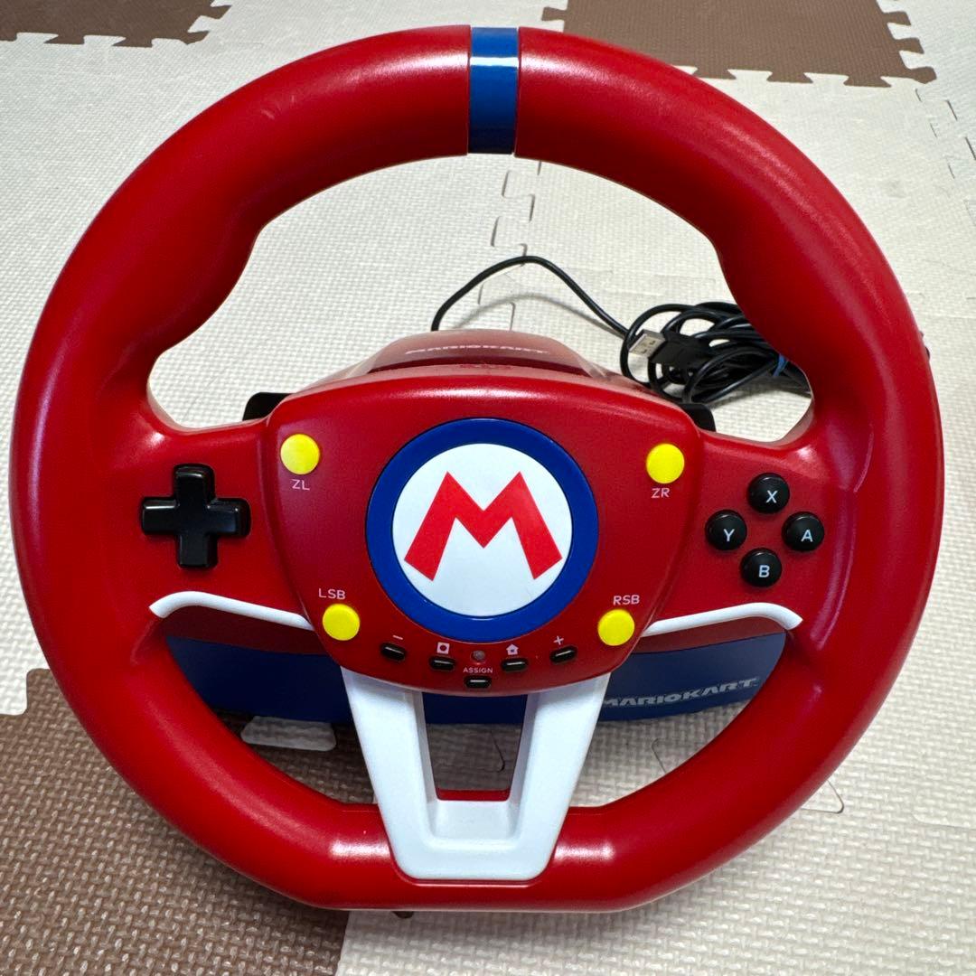 マリオカート8 デラックス ソフト レーシングホイール付き