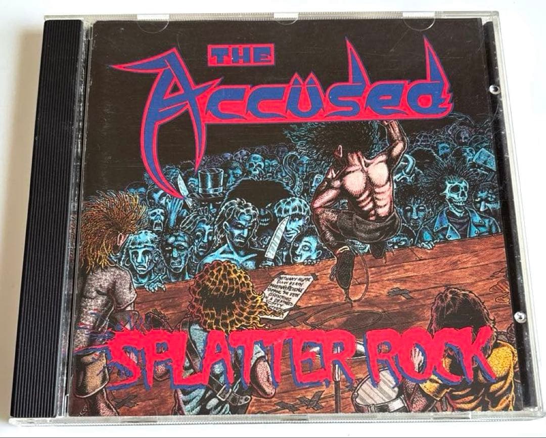 THE ACCUSED/Splatter Rock/廃盤 レア US盤 CD