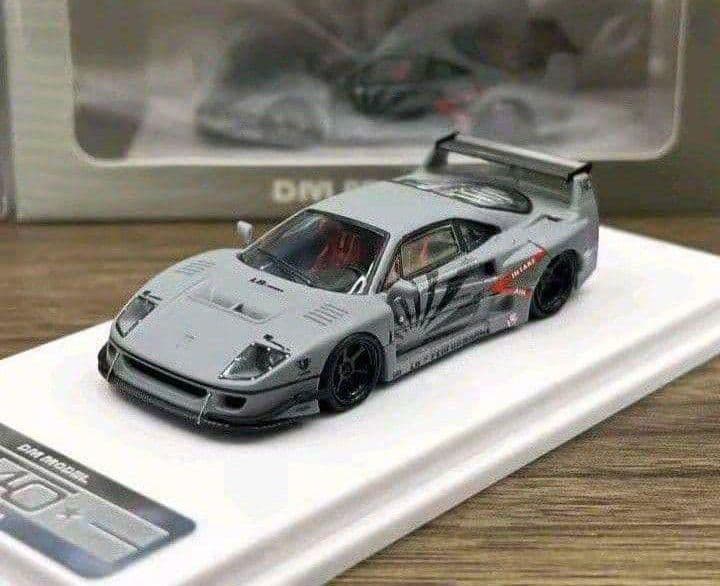 ■1/64【DMモデルLBWK F40 ZERO　FIGHTER　GREY】新品
