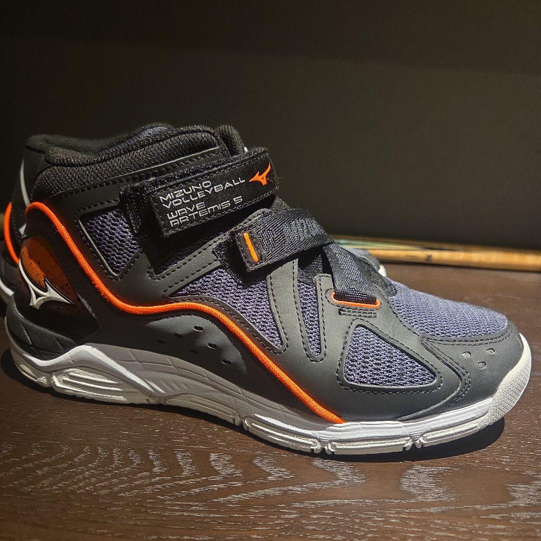 Mizuno バレーボール シューズウエーブアルテミス 5WIDE黒23.5cm