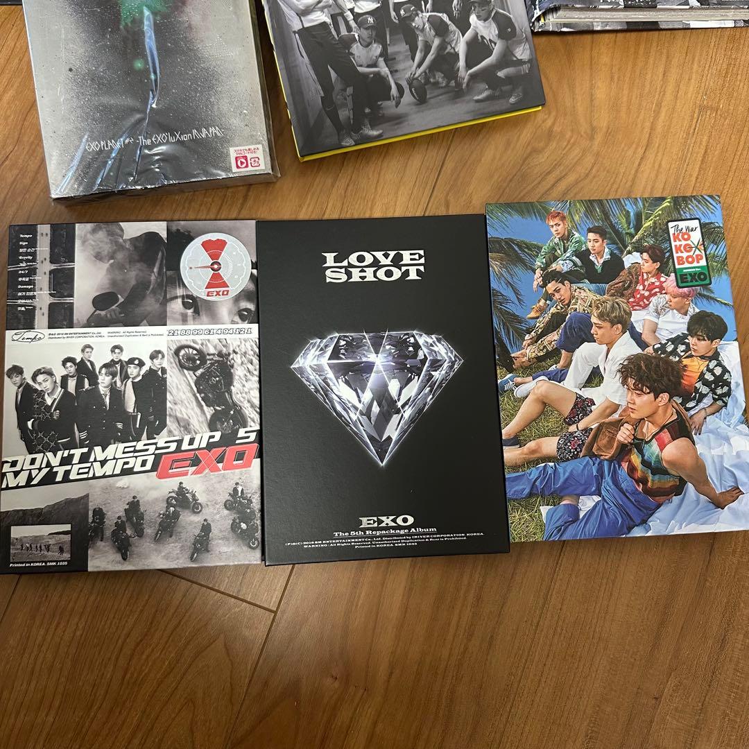 EXO アルバム　まとめ売り