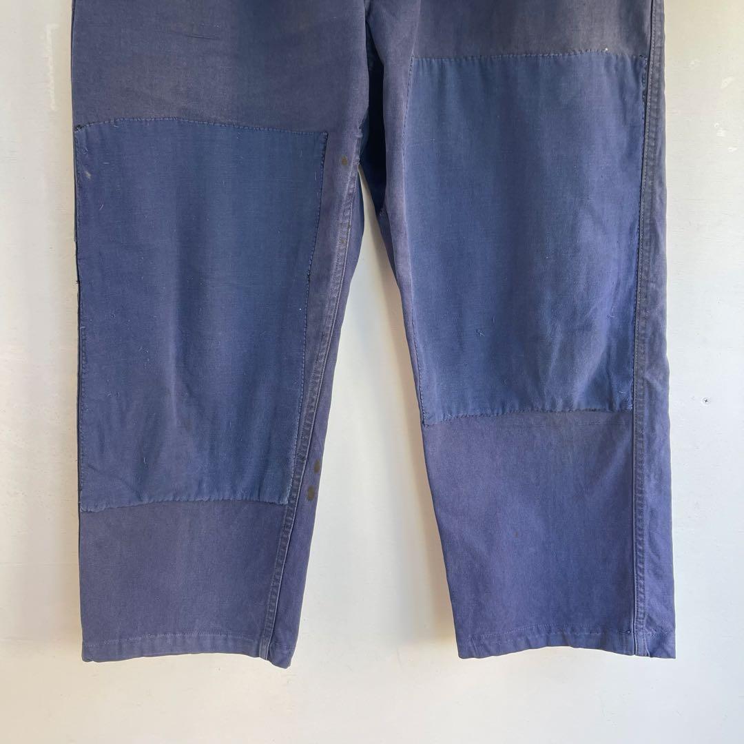 60s セントジェームス ワークパンツ パッチワーク ユーロ ヴィンテージ 古着