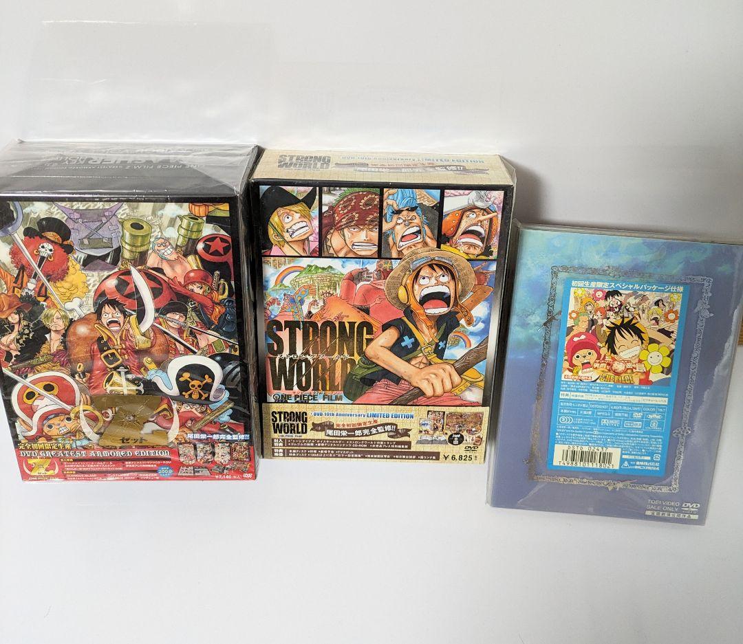 ワンピース DVDセットとフィギュアセットのまとめ売り