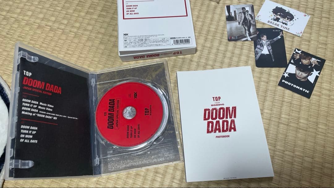 【DVD / CD】T.O.P DOOM DADA 日本特別版
